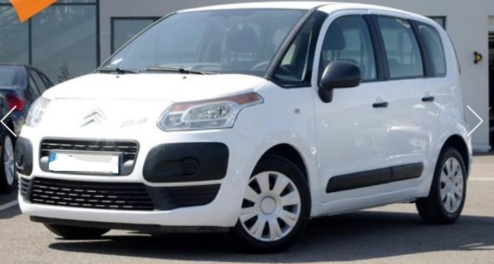 Left hand drive CITROEN C3 PICASSO 1.6 HDI 90 ATTRACTION